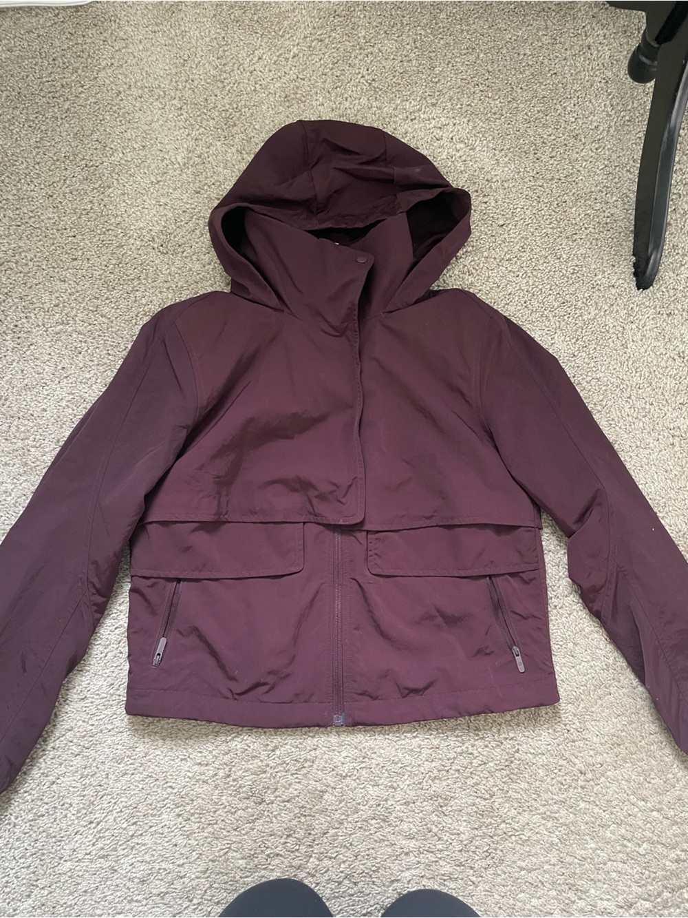 lululemon athletica Women's Hooded Utility Jacket in Plum